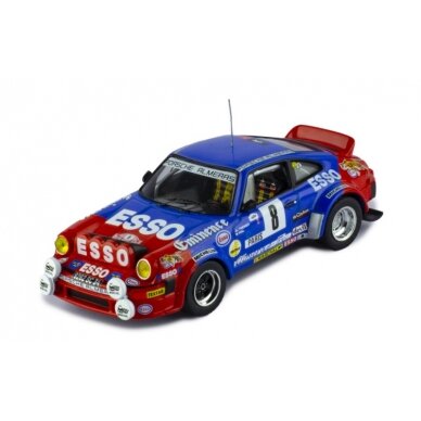 IXO Models Modeliukas 1982 Porsche 911 SC, No.8 Team Almeras Rally Monte Carlo Therier/Val, blue/red IXO Models Modeliukas 1982 Porsche 911 SC, No.8 Team Almeras Rally Monte Carlo Therier/Val, blue/red