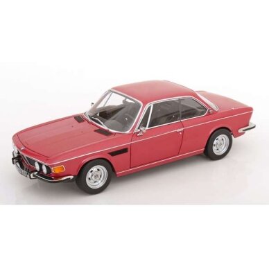PRE-ORD3R KK - Scale Modeliukas 1/12 1971 BMW 3.0 CSI E9, red metallic with aluminium rims PRE-ORD3R KK - Scale Modeliukas 1/12 1971 BMW 3.0 CSI E9, red metallic with aluminium rims