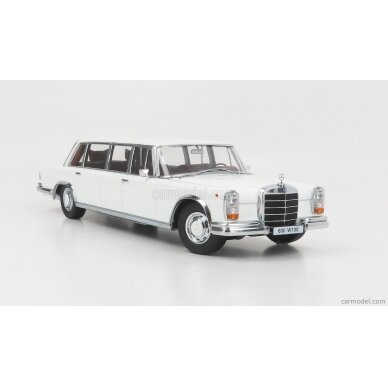 KK Scale Modeliukas 1/18 1964 Mercedes Benz 600 LWB W100 Pullman, white KK Scale Modeliukas 1/18 1964 Mercedes Benz 600 LWB W100 Pullman, white