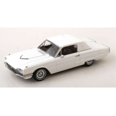 KK - Scale Modeliukas 1/18 1966 Ford Thunderbird Coupe, white KK - Scale Modeliukas 1/18 1966 Ford Thunderbird Coupe, white