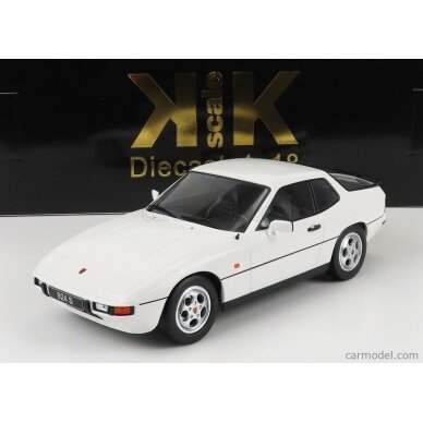 KK Scale Modeliukas 1/18 1986 Porsche 924 S, white KK Scale Modeliukas 1/18 1986 Porsche 924 S, white