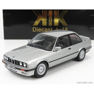 PRE-ORD3R KK Scale Modeliukas 1/18 1987 BMW 325i E30M-Package, silver PRE-ORD3R KK Scale Modeliukas 1/18 1987 BMW 325i E30M-Package, silver
