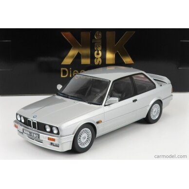 PRE-ORD3R KK Scale Modeliukas 1/18 BMW 325i E30 M, silver PRE-ORD3R KK Scale Modeliukas 1/18 BMW 325i E30 M, silver