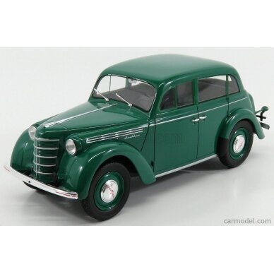 KK Scale Modeliukas 1946 Moskvich 400-420 *Diecast Series*, green KK Scale Modeliukas 1946 Moskvich 400-420 *Diecast Series*, green
