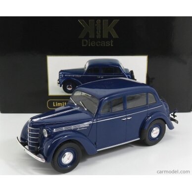 KK Scale Modeliukas 1954 Moskvich 400-420 *Diecast Series*, dark blue KK Scale Modeliukas 1954 Moskvich 400-420 *Diecast Series*, dark blue