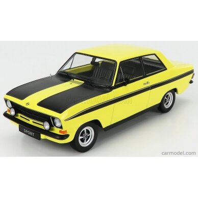 PRE-ORD3R KK Scale Modeliukas 1973 Opel Kadett B Sport, yellow/black PRE-ORD3R KK Scale Modeliukas 1973 Opel Kadett B Sport, yellow/black