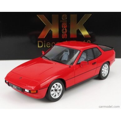 PRE-ORD3R KK Scale Modeliukas 1985 Porsche 924, red PRE-ORD3R KK Scale Modeliukas 1985 Porsche 924, red