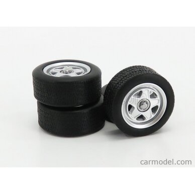 PRE-ORD3R KK Scale Ratų komplektas Ferrari Testarossa Wheel and Tyre Set PRE-ORD3R KK Scale Ratų komplektas Ferrari Testarossa Wheel and Tyre Set