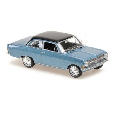 Maxichamps Modeliukas 1/43 1962 Opel Rekord A, blue Maxichamps Modeliukas 1/43 1962 Opel Rekord A, blue