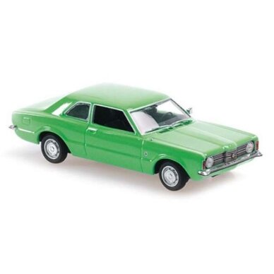 Maxichamps Modeliukas 1/43 1970 Ford Taunus, green Maxichamps Modeliukas 1/43 1970 Ford Taunus, green