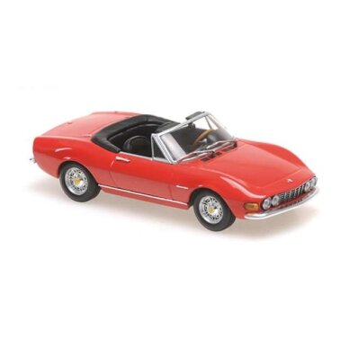Maxichamps Modeliukas 1/43 1972 Fiat Dino Spider, red Maxichamps Modeliukas 1/43 1972 Fiat Dino Spider, red