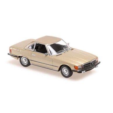 Maxichamps Modeliukas 1/43 1974 Mercedes-Benz 350 SL Cabriolet Hardtop, gold Maxichamps Modeliukas 1/43 1974 Mercedes-Benz 350 SL Cabriolet Hardtop, gold
