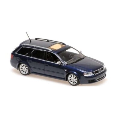 Maxichamps Modeliukas 1/43 2002 Audi RS6 Avant, blue metallic Maxichamps Modeliukas 1/43 2002 Audi RS6 Avant, blue metallic