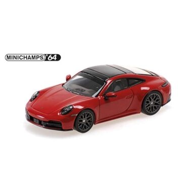 Maxichamps Modeliukas 1/64 2025 Porsche 911 (992.2) Carrera, carmina red Maxichamps Modeliukas 1/64 2025 Porsche 911 (992.2) Carrera, carmina red