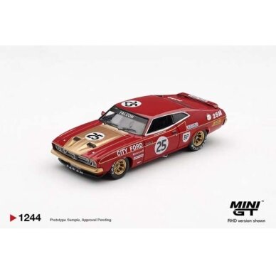 MINI GT Modeliukas 1/64 1975 Ford Falcon (XB) GT #25 Bathurst 1000, red MINI GT Modeliukas 1/64 1975 Ford Falcon (XB) GT #25 Bathurst 1000, red