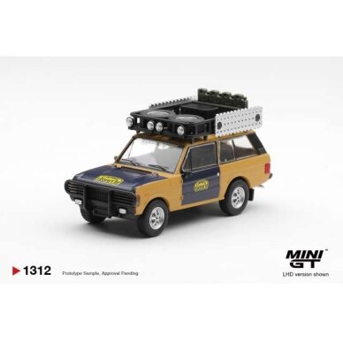 PRE-ORD3R MINI GT Modeliukas 1/64 1981 Land Rover Range Rover *Camel Trophy* H.Fischer/W. Bays Sumatra PRE-ORD3R MINI GT Modeliukas 1/64 1981 Land Rover Range Rover *Camel Trophy* H.Fischer/W. Bays Sumatra
