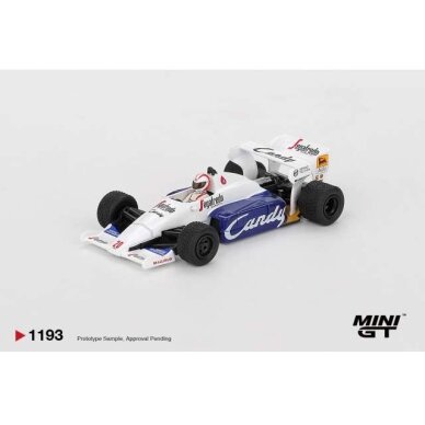 PRE-ORD3R MINI GT Modeliukas 1/64 1984 Toleman TG184 #20 Johnny Cecotto Monaco Grand Prix, various PRE-ORD3R MINI GT Modeliukas 1/64 1984 Toleman TG184 #20 Johnny Cecotto Monaco Grand Prix, various