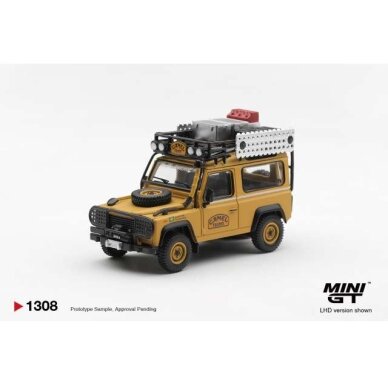 PRE-ORD3R MINI GT Modeliukas 1/64 1985 Land Rover Defender 90 *Camel Trophy* Team Brazil Camel Trophy Borneo PRE-ORD3R MINI GT Modeliukas 1/64 1985 Land Rover Defender 90 *Camel Trophy* Team Brazil Camel Trophy Borneo