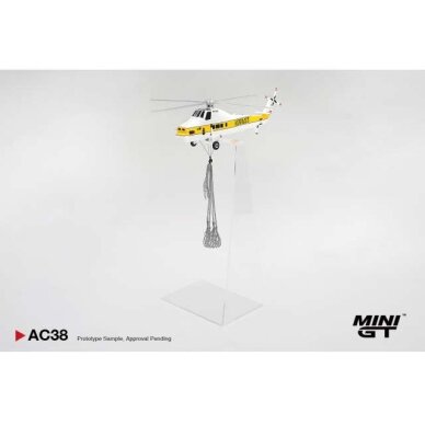 MINI GT Modeliukas 1/64 1985 Sikorsky S58T Helicopter *Camel Trophy*, white/yellow MINI GT Modeliukas 1/64 1985 Sikorsky S58T Helicopter *Camel Trophy*, white/yellow