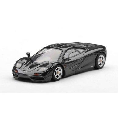 PRE-ORD3R MINI GT Modeliukas 1/64 1993 McLaren F1, blue black metallic PRE-ORD3R MINI GT Modeliukas 1/64 1993 McLaren F1, blue black metallic
