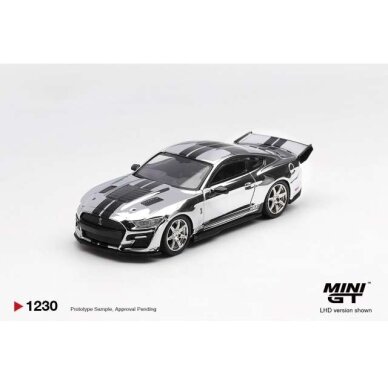 PRE-ORD3R MINI GT Modeliukas 1/64 2020 Shelby GT500 Dragon Snake Concept, chrome silver PRE-ORD3R MINI GT Modeliukas 1/64 2020 Shelby GT500 Dragon Snake Concept, chrome silver