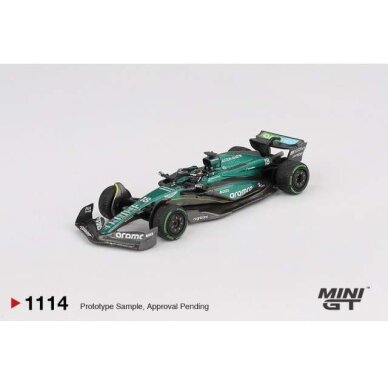 PRE-ORD3R Mini GT Modeliukas 1/64 2024 Aston Martin AMR24 #18 Lance Stroll Canadian GP, green/black PRE-ORD3R Mini GT Modeliukas 1/64 2024 Aston Martin AMR24 #18 Lance Stroll Canadian GP, green/black