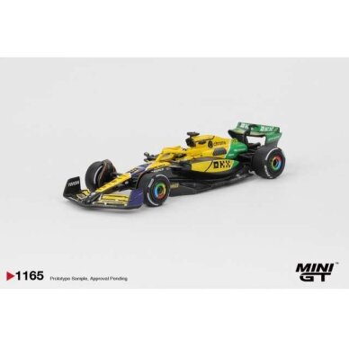 PRE-ORD3R Mini GT Modeliukas 1/64 2024 Mclaren MCL38 #81 Oscar Piastri Monaco GP 2nd Place, yellow/green PRE-ORD3R Mini GT Modeliukas 1/64 2024 Mclaren MCL38 #81 Oscar Piastri Monaco GP 2nd Place, yellow/green