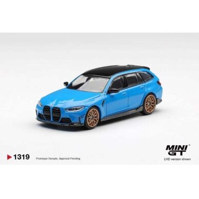 MINI GT Modeliukas 1/64 2025 BMW M3 Performance Touring, riviera blue MINI GT Modeliukas 1/64 2025 BMW M3 Performance Touring, riviera blue