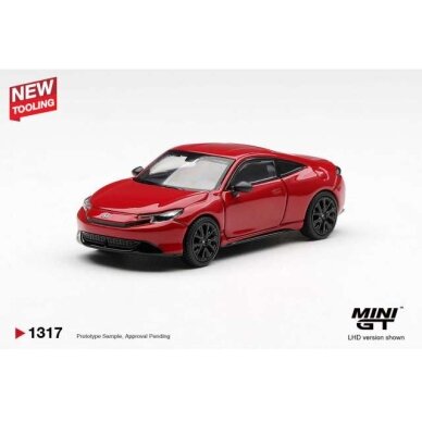 PRE-ORD3R MINI GT Modeliukas 1/64 2025 Honda Prelude, rallye red PRE-ORD3R MINI GT Modeliukas 1/64 2025 Honda Prelude, rallye red