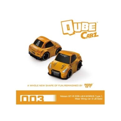 PRE-ORD3R MINI GT Modeliukas 1/64 2025 Nissan GTR (R35) LB-Works Type 1, LB gold PRE-ORD3R MINI GT Modeliukas 1/64 2025 Nissan GTR (R35) LB-Works Type 1, LB gold