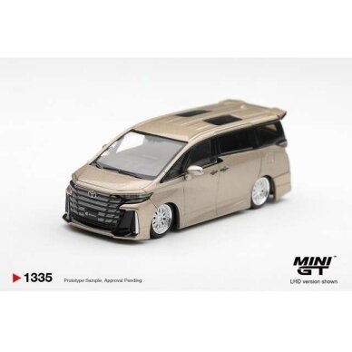 MINI GT Modeliukas 1/64 2026 Toyota Vellfire 40, Kuhl Gold metallic MINI GT Modeliukas 1/64 2026 Toyota Vellfire 40, Kuhl Gold metallic