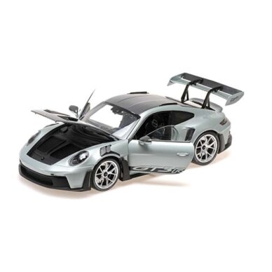 Minichamps Modeliukas 1/18 2023 Porsche 911 (992) GT3RS, silver Minichamps Modeliukas 1/18 2023 Porsche 911 (992) GT3RS, silver