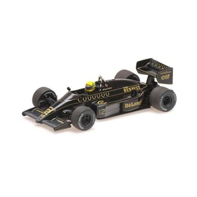 Minichamps Modeliukas 1/43 1986 Lotus Renault 98T Ayron Senna, Dirty Version Minichamps Modeliukas 1/43 1986 Lotus Renault 98T Ayron Senna, Dirty Version