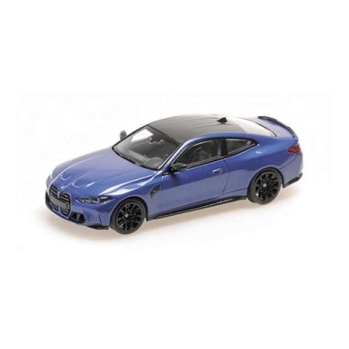 Minichamps Modeliukas 1/43 2020 BMW M4, blue metallic Minichamps Modeliukas 1/43 2020 BMW M4, blue metallic
