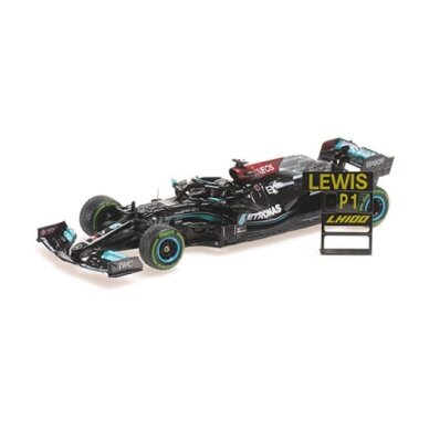 Minichamps Modeliukas 1/43 2021 Mercedes-Benz AMG W12 Lewis Hamilton Sotchi GP, black Minichamps Modeliukas 1/43 2021 Mercedes-Benz AMG W12 Lewis Hamilton Sotchi GP, black
