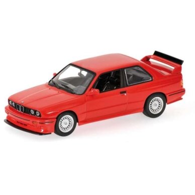 Minichamps Modeliukas 1/87 1986 BMW M3 (E30), red Minichamps Modeliukas 1/87 1986 BMW M3 (E30), red