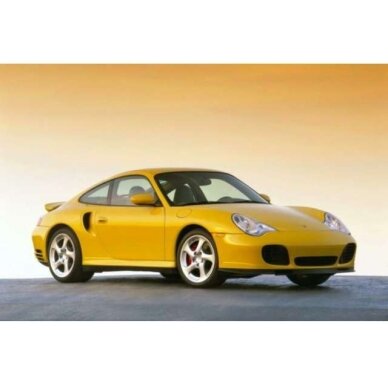 Minichamps Modeliukas 1/87 2000 Porsche 911 Turbo, yellow Minichamps Modeliukas 1/87 2000 Porsche 911 Turbo, yellow