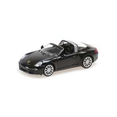 Minichamps Modeliukas 1/87 2014 Porsche 911 Targa, black Minichamps Modeliukas 1/87 2014 Porsche 911 Targa, black