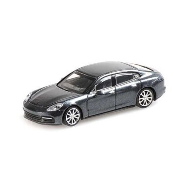 Minichamps Modeliukas 1/87 2015 Porsche Panamera, grey Minichamps Modeliukas 1/87 2015 Porsche Panamera, grey