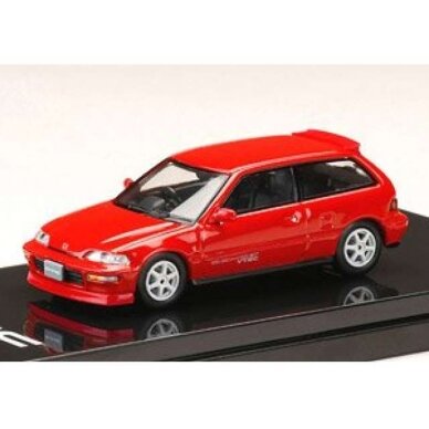 PRE-ORD3R Hobby Japan Modeliukas Honda Civic (EF9) SiR II Customized Version, red PRE-ORD3R Hobby Japan Modeliukas Honda Civic (EF9) SiR II Customized Version, red