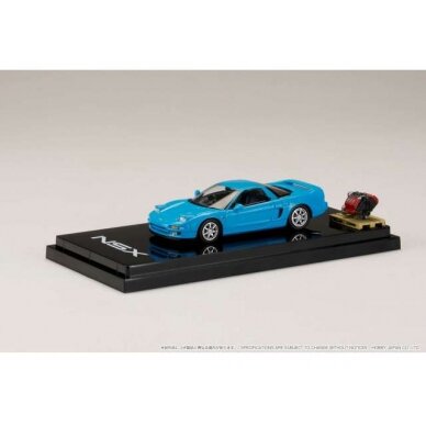 PRE-ORD3R Hobby Japan Modeliukas Honda NSX Coupe with Engine Display Model, Phoenix blue PRE-ORD3R Hobby Japan Modeliukas Honda NSX Coupe with Engine Display Model, Phoenix blue