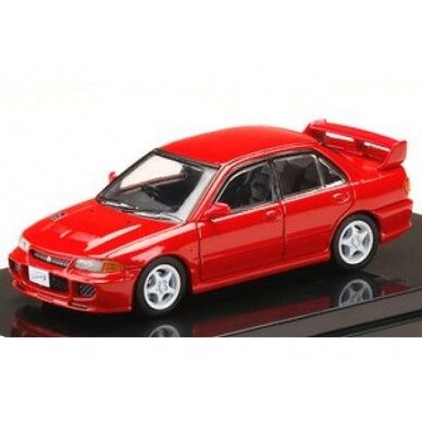 PRE-ORD3R Hobby Japan Modeliukas Mitsubishi Lancer GRS Evolution III (CE9A) Customized Version, monaco red PRE-ORD3R Hobby Japan Modeliukas Mitsubishi Lancer GRS Evolution III (CE9A) Customized Version, monaco red