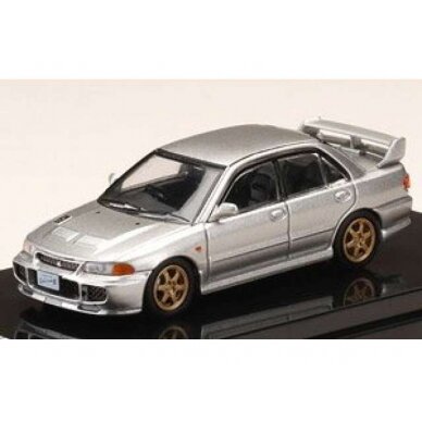 PRE-ORD3R Hobby Japan Modeliukas Mitsubishi Lancer GRS Evolution III (CE9A) Customized Version, queens silver PRE-ORD3R Hobby Japan Modeliukas Mitsubishi Lancer GRS Evolution III (CE9A) Customized Version, queens silver