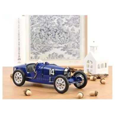 PRE-ORD3R NOREV Modeliukas 1/12 1925 Bugatti T35, dark blue PRE-ORD3R NOREV Modeliukas 1/12 1925 Bugatti T35, dark blue