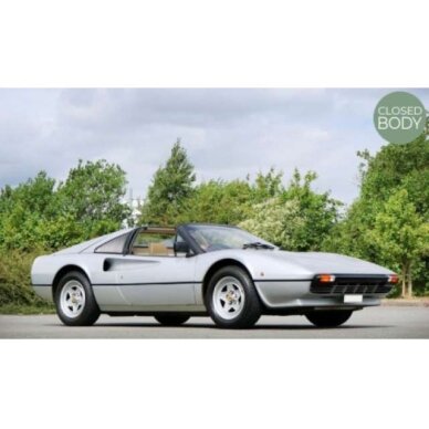 PRE-ORD3R NOREV Modeliukas 1/18 1982 Ferrari 308 GTS , silver PRE-ORD3R NOREV Modeliukas 1/18 1982 Ferrari 308 GTS , silver