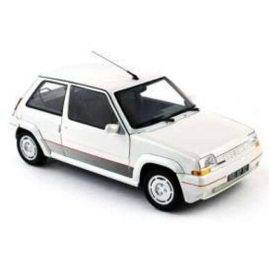 NOREV Modeliukas 1/18 1985 Renault 5 GT Turbo Version 1, white NOREV Modeliukas 1/18 1985 Renault 5 GT Turbo Version 1, white