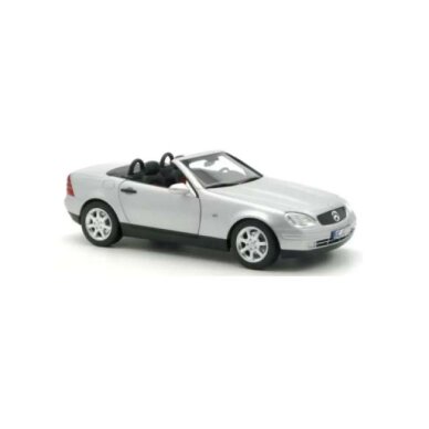 NOREV Modeliukas 1/18 1996 Mercedes-Benz SLK, Brillant Silver NOREV Modeliukas 1/18 1996 Mercedes-Benz SLK, Brillant Silver