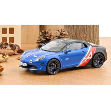 PRE-ORD3R NOREV Modeliukas 1/18 2021 Alpine A110S Sidetrack No14, blue PRE-ORD3R NOREV Modeliukas 1/18 2021 Alpine A110S Sidetrack No14, blue