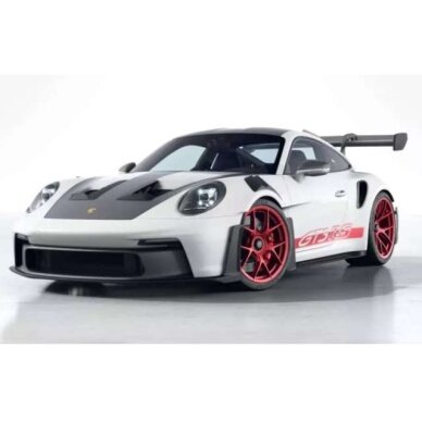PRE-ORD3R NOREV Modeliukas 1/18 2022 Porsche 911 GT3 RS w/Weissach Pack, white/pyro Red PRE-ORD3R NOREV Modeliukas 1/18 2022 Porsche 911 GT3 RS w/Weissach Pack, white/pyro Red