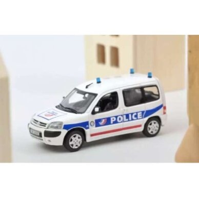 PRE-ORD3R NOREV Modeliukas 1/43 2004 Citroen Berlingo *Police Nationale, Brigade Fluviale*, white/blue PRE-ORD3R NOREV Modeliukas 1/43 2004 Citroen Berlingo *Police Nationale, Brigade Fluviale*, white/blue